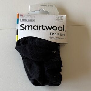 Smartwool PhD Run Black Low Ankle Athletic Socks